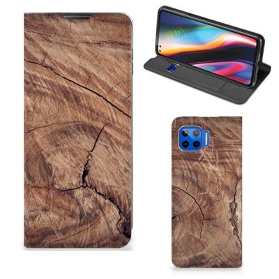 Motorola Moto G 5G Plus Book | Wallet Case | Tree Trunk