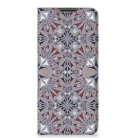 OPPO A54 5G | A74 5G | A93 5G Standcase Flower Tiles - thumbnail