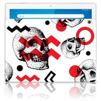 Tablet BackCover Lenovo Tab M10 Skull Red