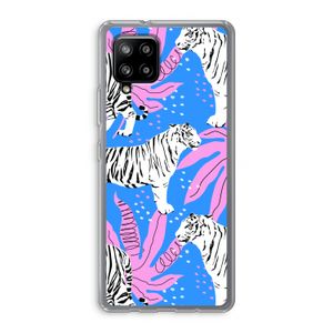 Tijger: Samsung Galaxy A42 5G Transparant Hoesje