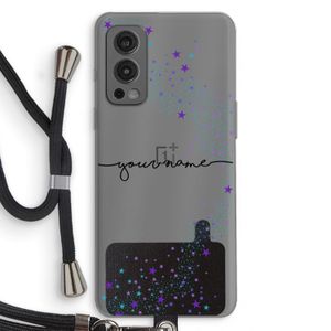 Sterren: OnePlus Nord 2 5G Transparant Hoesje met koord