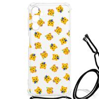 Doorzichtige Silicone Hoesje voor Samsung Galaxy A13 5G | A04s Katten Emojis Doorzichtige Silicone Hoesje voor Samsung Galaxy A13 5G | A04s Katten Emojis