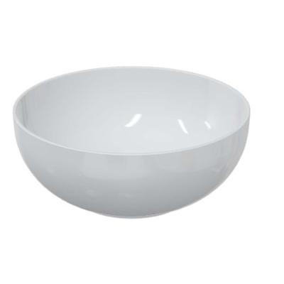 Xenz George waskom rond 37 cm keramiek wit glans