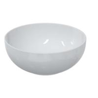 Xenz George waskom rond 37 cm keramiek wit glans
