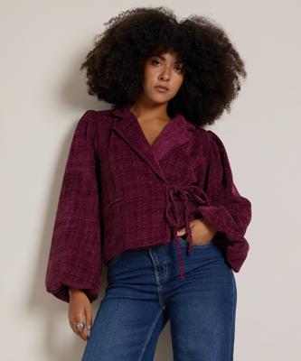 overslag blazer boucle overslag blazer boucle