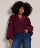 overslag blazer boucle overslag blazer boucle