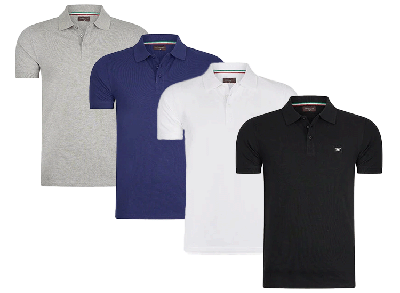 Cappuccino Heren Polo Pique