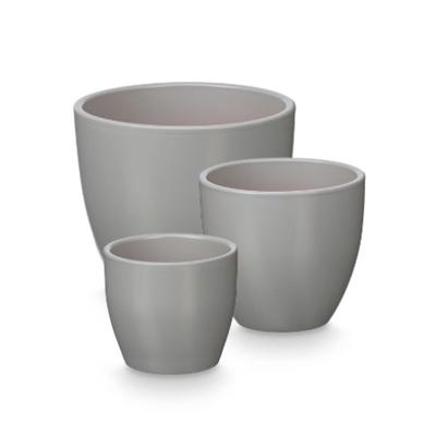 Pottenset Ibergarden Grijs Klei Ø 14 cm Ø 22 cm Ø 17 cm 3 Onderdelen
