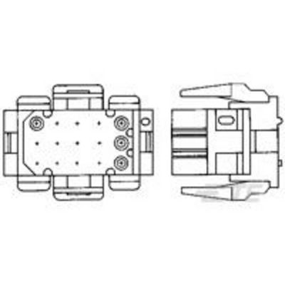 TE Connectivity 1-640526-0 Inhoud: 1 stuk(s) Bag