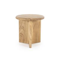 By-Boo Bijzettafel Leoti Acaciahout, 45cm - Naturel