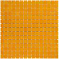 The Mosaic Factory Amsterdam Mozaiek Tegel Vierkant - Oranje Glas Basic 322x322 mm