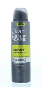 Dove Men+ care deodorant spray sport active + fresh (150 ml)