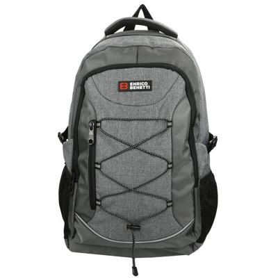 Enrico Benetti Yellow Stone 15'' Laptop Rugzak-Light Grey
