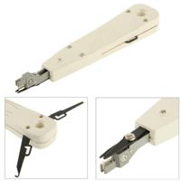 RJ45 / RJ12 / RJ11 netwerk BT telefoon aansluiting Multi Punch Insertion Tool(White)