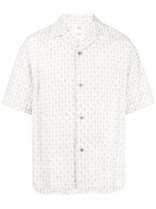 visvim chemise imprimée à manches courtes - Blanc