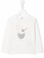 Knot t-shirt Cook New Words à manches longues - Blanc