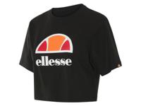 Ellesse Dames T-shirt of croptop (zwart (crop-top), M) Ellesse Dames T-shirt of croptop (zwart (crop-top), M)