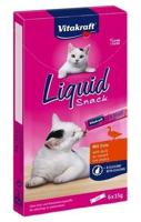 VITAKRAFT Liquid Snack Duck - Kattensnoepje - 6 x 15g