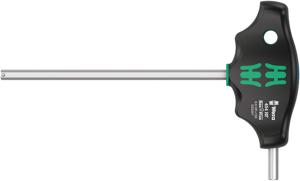 Wera 454 HF T-greep zeskant-schroevendraaier Hex-Plus met vasthoudfunctie, 6 x 150 mm - 05023347001