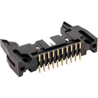 econ connect EH2S10GB2 Male connector Met verdrendelings hefboom kort Rastermaat: 2.54 mm Totaal aantal polen: 10 Aantal rijen: 2 1 stuk(s) Tray - thumbnail