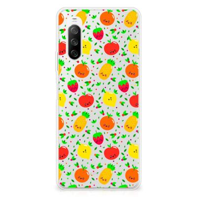 Sony Xperia 10 III | Siliconen Case | Fruits
