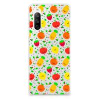 Sony Xperia 10 III | Siliconen Case | Fruits