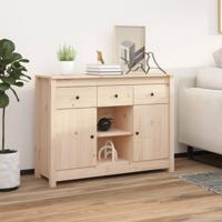 Dressoir 100x35x74,5 cm massief grenenhout - thumbnail