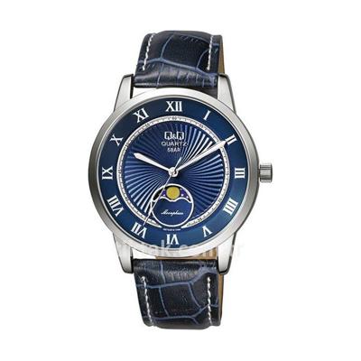 Q&Q QZ10J318Y Zwart (Ø 40 mm) Heren horloge