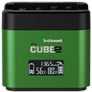 Hähnel ProCube2 - Professionele dubbellader voor Fujifilm