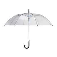 Paraplu transparant d100xh76cm
