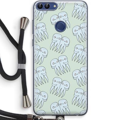 Octopussen: Huawei P Smart (2018) Transparant Hoesje met koord