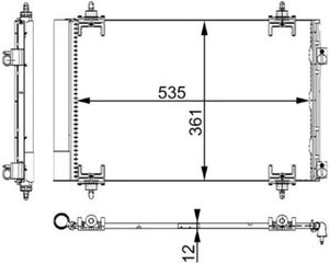 Requal Airco condensor RTC001