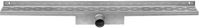 Easy Drain Compact Wall 30 afvoergoot 6x100 cm zijuitlaat RVS