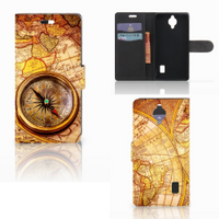 Huawei Y635 Flip Cover Kompas - thumbnail