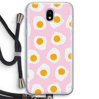 Dancing eggs: Samsung Galaxy J5 (2017) Transparant Hoesje met koord