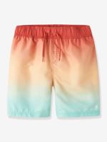 Zwemshort voor jongens met kleurverloop NAME IT koraal