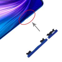 Aan/uit-knop en volumeregelknop voor Xiaomi Redmi Note 8 Pro (Blauw)