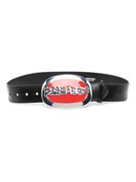 DSQUARED2 logo-buckle leather belt - Noir