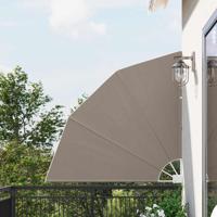 Balkon Privacy Scherm Taupe 140 x 140 cm Stof