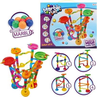 Toi-Toys Knikkerbaan set 20-delig