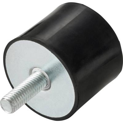 TRU COMPONENTS TC-NT50-40-43A Hardheid 43 Shore A Maximale statische lading 86 kg