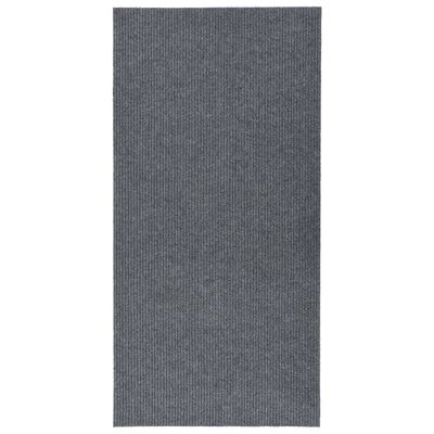 VidaXL Droogloopmat 100x200 cm grijs