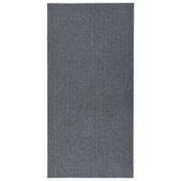 VidaXL Droogloopmat 100x200 cm grijs