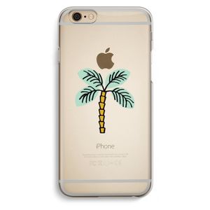 Palmboom: iPhone 6 / 6S Transparant Hoesje