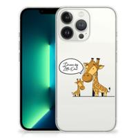 iPhone 13 Pro Max Telefoonhoesje met Naam Giraffe