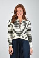 Weekend Max Mara vest Vodka 001 navy irregular