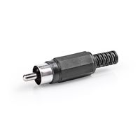 Nedis CAVC24905BK kabel-connector RCA Zwart - thumbnail