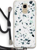 Terrazzo N°2: Samsung Galaxy J6 (2018) Transparant Hoesje met koord