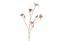Kunstbloem Day Lily perzik PE 106cm