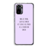 Sprong: Xiaomi Redmi Note 10 Pro Transparant Hoesje